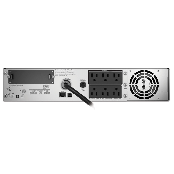 APC SMT1500RMX93 alimentation d'énergie non interruptible Interactivité de ligne 1,44 kVA 1000 W 6 sortie(s) CA