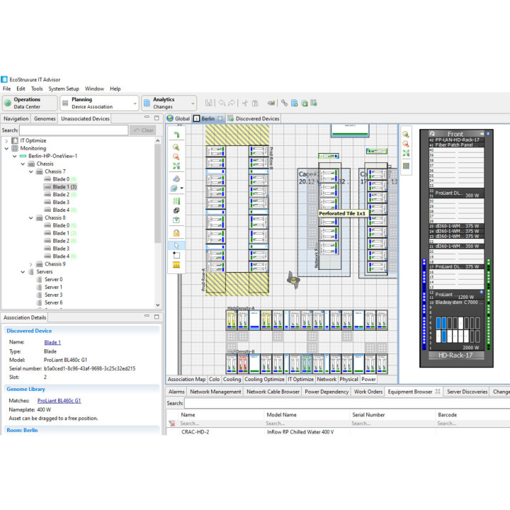 Schneider Electric License, EcoStruxure IT Advisor, capacity module, perpetual, 10 racks