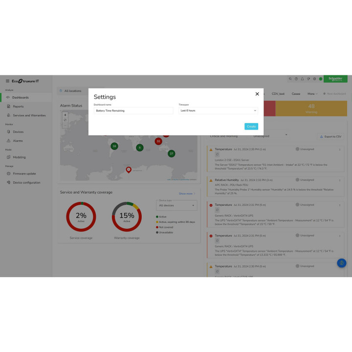 Schneider Electric Subscription, Ecostruxure IT Expert, 3 years, Digital, Remote monitoring and man
