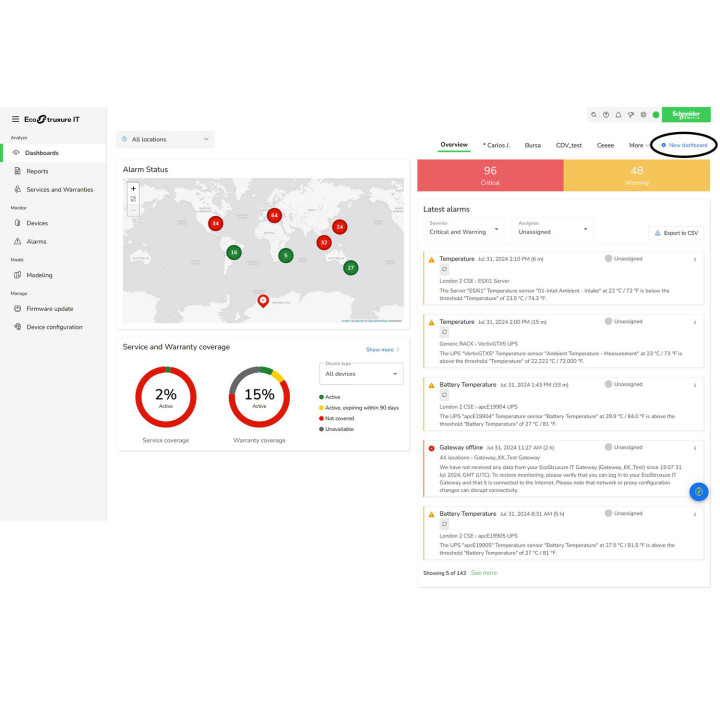 Schneider Electric Subscription, Ecostruxure IT Expert, 3 years, Digital, Remote monitoring and man