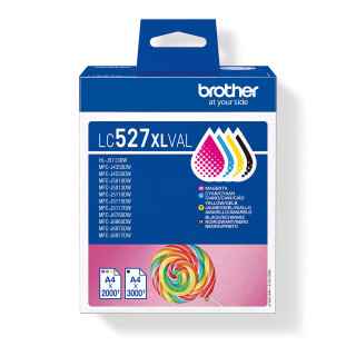 Brother LC527XLVAL Cartouche d'encre d'origine, pack économique