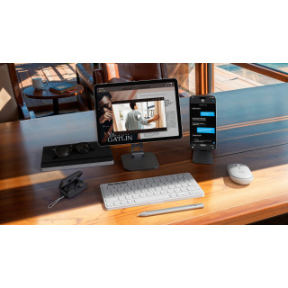 Logitech Keys-To-Go 2 AZERTY Français Bluetooth Blanc