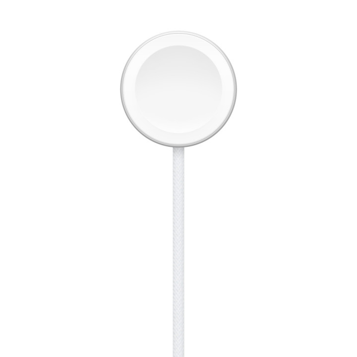 Apple MT0H3ZM/A chargeur d'appareils mobiles Smartwatch Blanc USB Recharge sans fil Charge rapide Intérieure