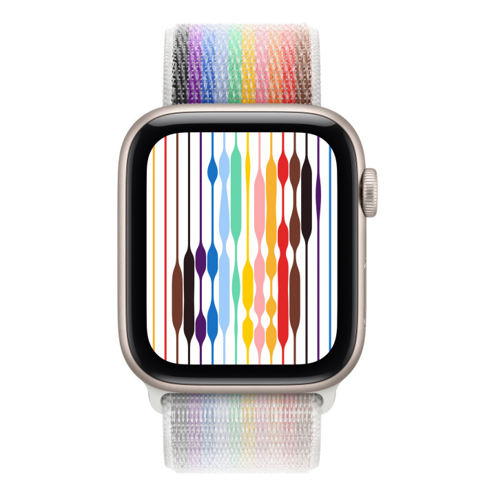 Apple MGXV4ZM/A accessoire intelligent à porter sur soi Bande Multicolore Nylon