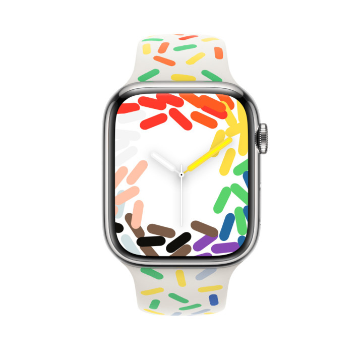 Apple MUQ43ZM/A accessoire intelligent à porter sur soi Bande Multicolore Fluoroélastomère