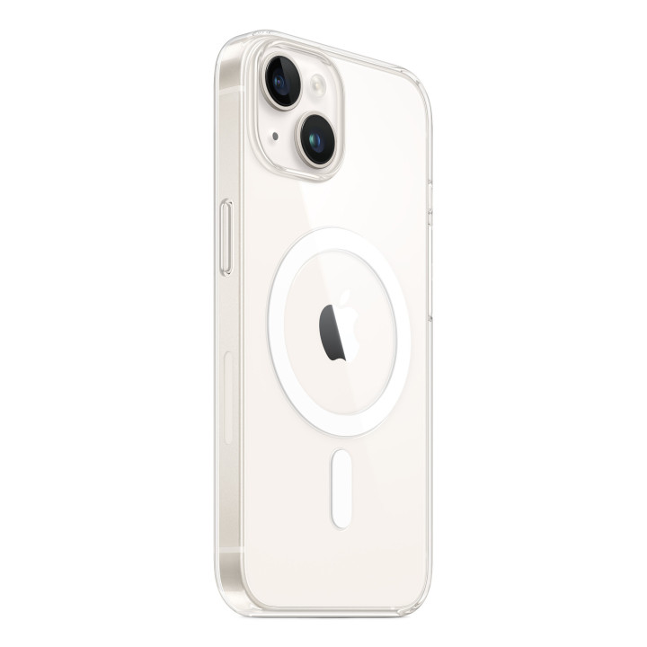 Apple Coque transparente avec MagSafe pour iPhone 14