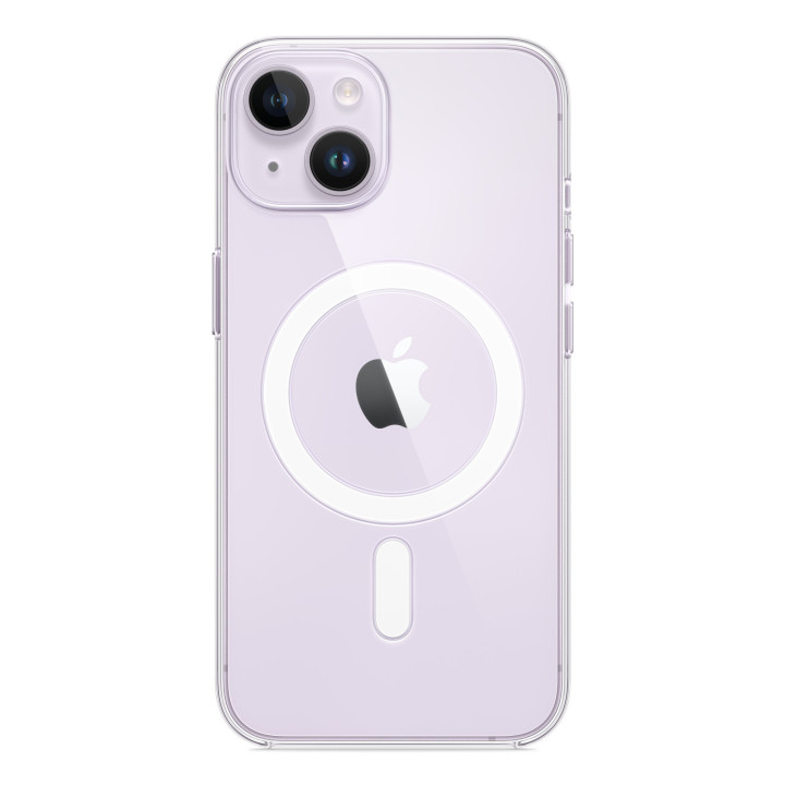 Apple Coque transparente avec MagSafe pour iPhone 14