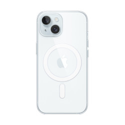 Apple Coque transparente avec MagSafe pour iPhone 15