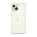 Apple Coque transparente avec MagSafe pour iPhone 15