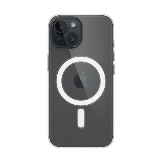 Apple Coque transparente avec MagSafe pour iPhone 15