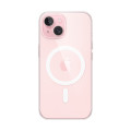 Apple Coque transparente avec MagSafe pour iPhone 15