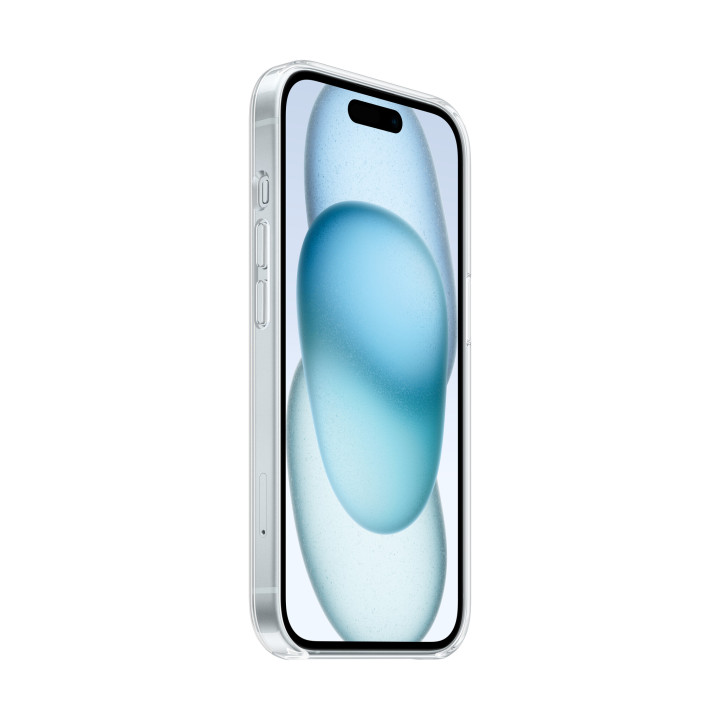 Apple Coque transparente avec MagSafe pour iPhone 15