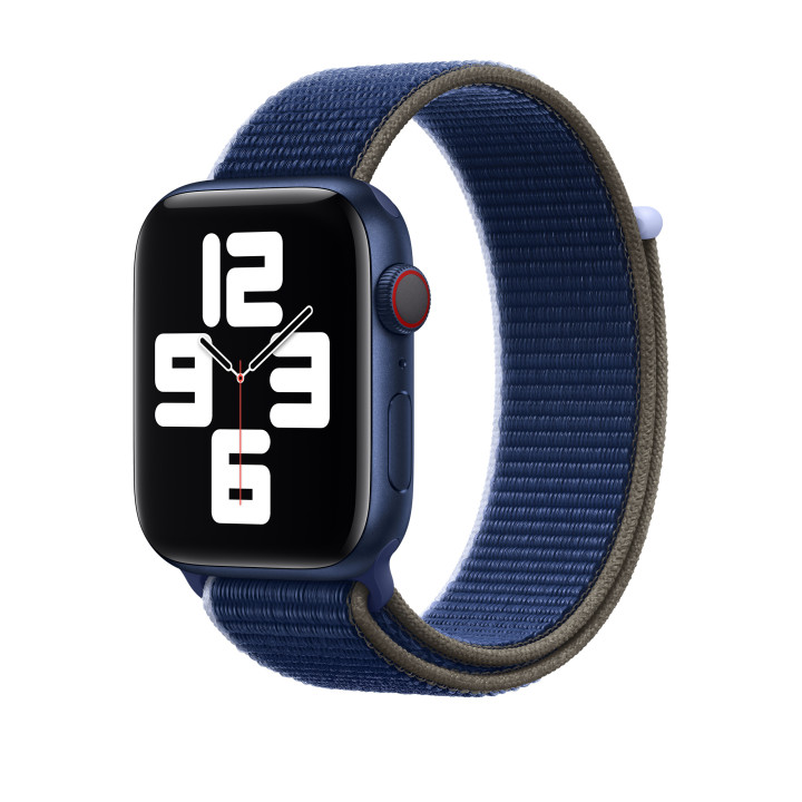 Apple MJG23ZM/A accessoire intelligent à porter sur soi Bande Bleu Nylon