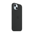 Apple Coque en silicone avec MagSafe pour iPhone 15 - Noir