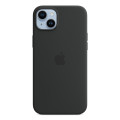 Apple Coque en silicone avec MagSafe pour iPhone 14 Plus - Minuit