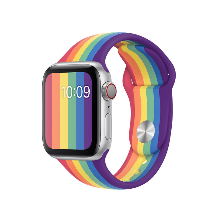 Apple MY1X2ZM/A accessoire intelligent à porter sur soi Bande Multicolore Fluoroélastomère