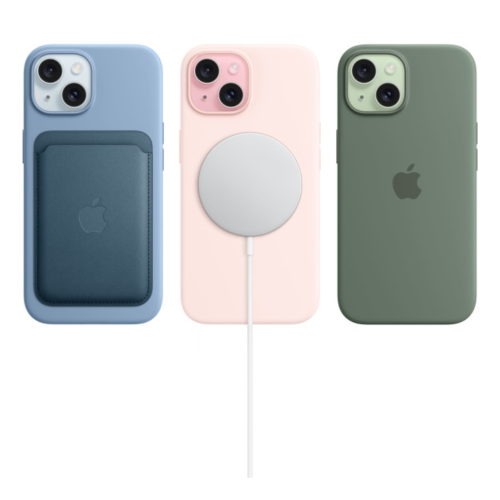 Apple iPhone 15 15,5 cm (6.1") Double SIM iOS 17 5G USB Type-C 128 Go Noir