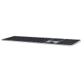 Apple Magic Keyboard clavier Universel USB + Bluetooth QWERTY Anglais britannique Noir, Argent
