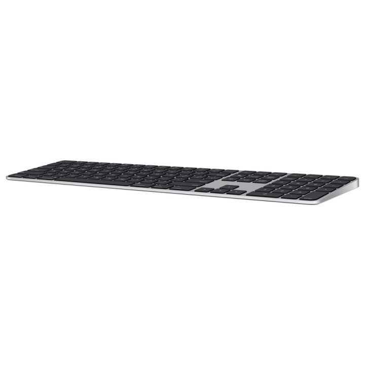 Apple Magic Keyboard clavier Universel USB + Bluetooth QWERTY Anglais britannique Noir, Argent