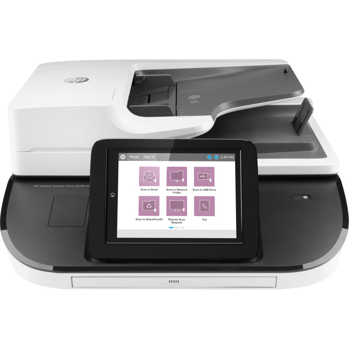 HP Flow 8500 fn2 Scanner à plat et chargeur automatique 600 x 600 DPI