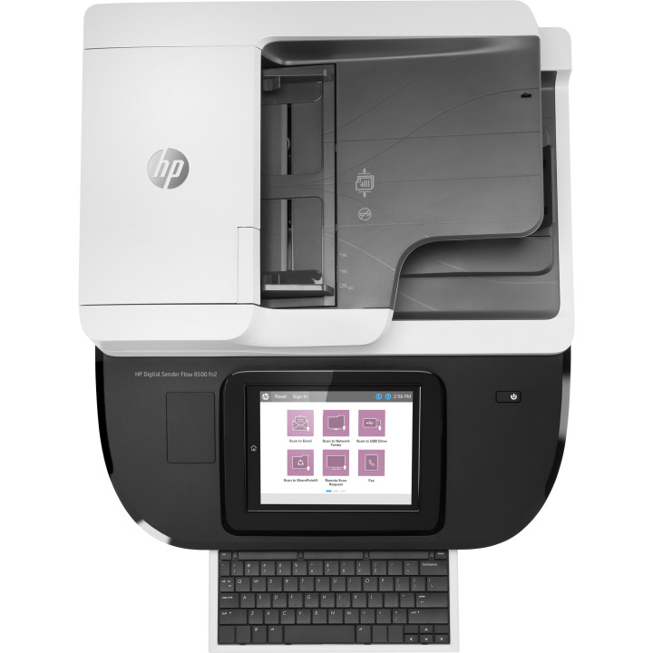 HP Flow 8500 fn2 Scanner à plat et chargeur automatique 600 x 600 DPI