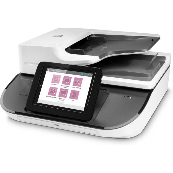 HP Flow 8500 fn2 Scanner à plat et chargeur automatique 600 x 600 DPI