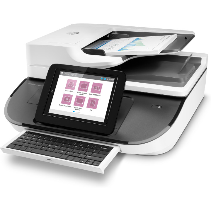 HP Flow 8500 fn2 Scanner à plat et chargeur automatique 600 x 600 DPI