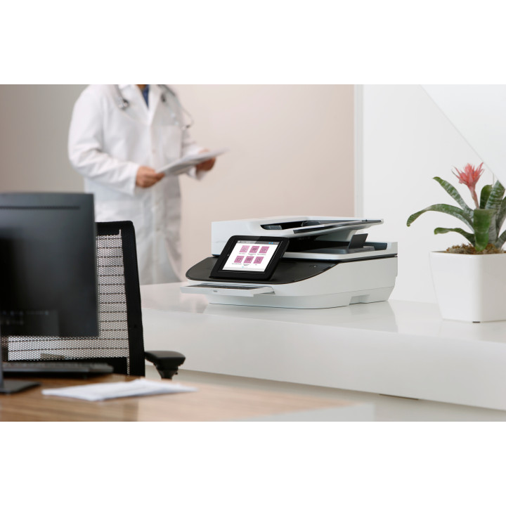 HP Flow 8500 fn2 Scanner à plat et chargeur automatique 600 x 600 DPI