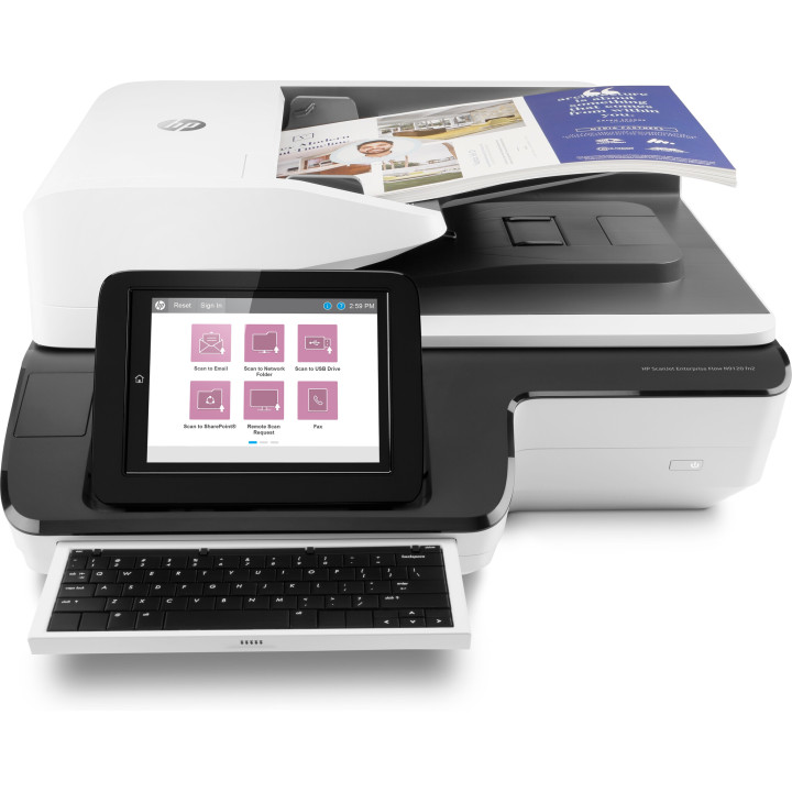 HP Scanjet Enterprise Flow N9120 fn2 Scanner à plat et chargeur automatique 600 x 600 DPI A3 Noir, Blanc