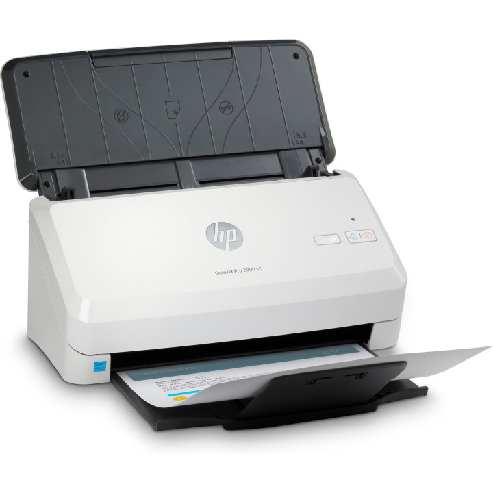 HP Scanjet Pro 2000 s2 Sheet-feed Scanner Alimentation feuille à feuille de scanner 600 x 600 DPI A4 Noir, Blanc