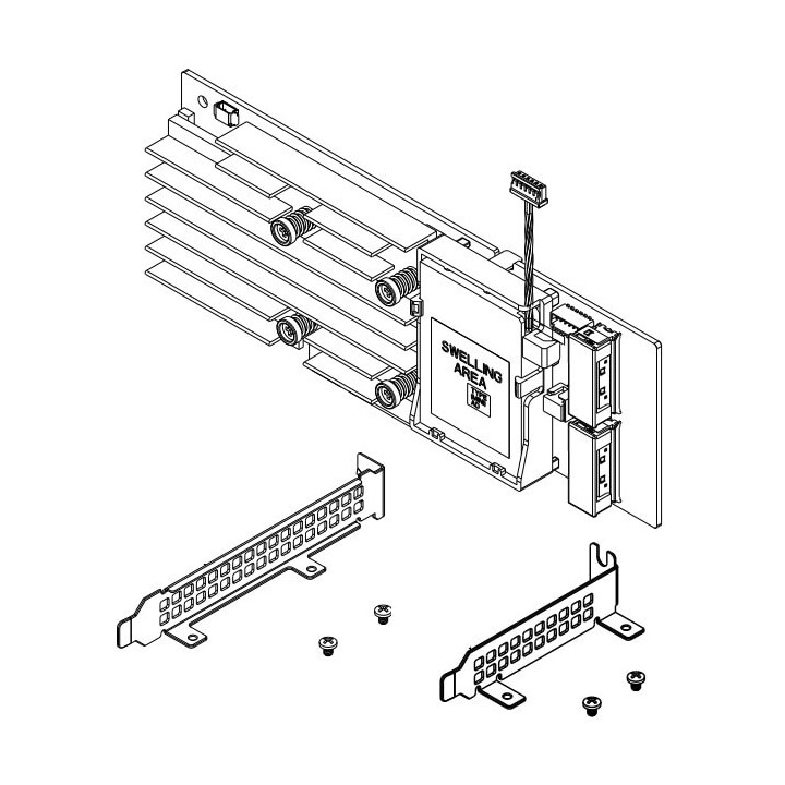 DELL PERC H755 contrôleur RAID PCI Express