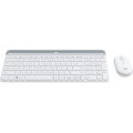 Logitech Slim MK470 clavier Souris incluse Universel RF sans fil QWERTY Anglais britannique Blanc