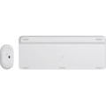 Logitech Slim MK470 clavier Souris incluse Universel RF sans fil QWERTY Anglais britannique Blanc