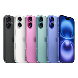 Apple iPhone 16 15,5 cm (6.1") Double SIM iOS 18 5G USB Type-C 128 Go Blanc