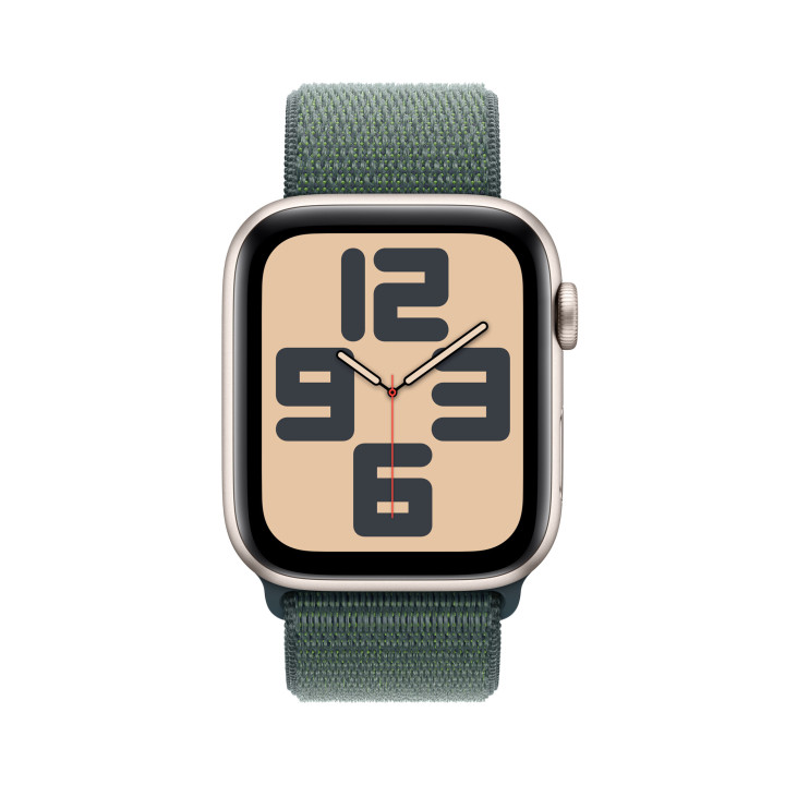Apple Watch SE OLED 44 mm Numérique 368 x 448 pixels Écran tactile 4G Beige Wifi GPS (satellite)