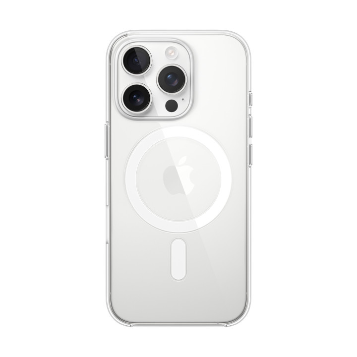 Apple Coque transparente avec MagSafe pour iPhone 16 Pro