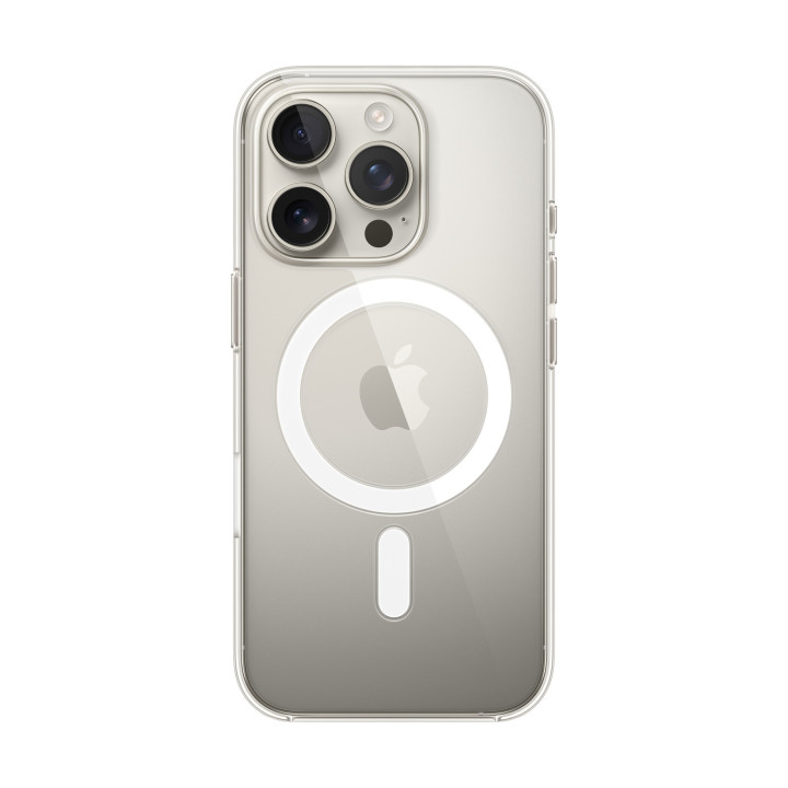 Apple Coque transparente avec MagSafe pour iPhone 16 Pro