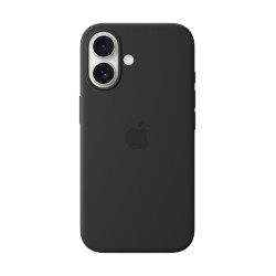 Apple Coque en silicone avec MagSafe pour iPhone 16 - Noir