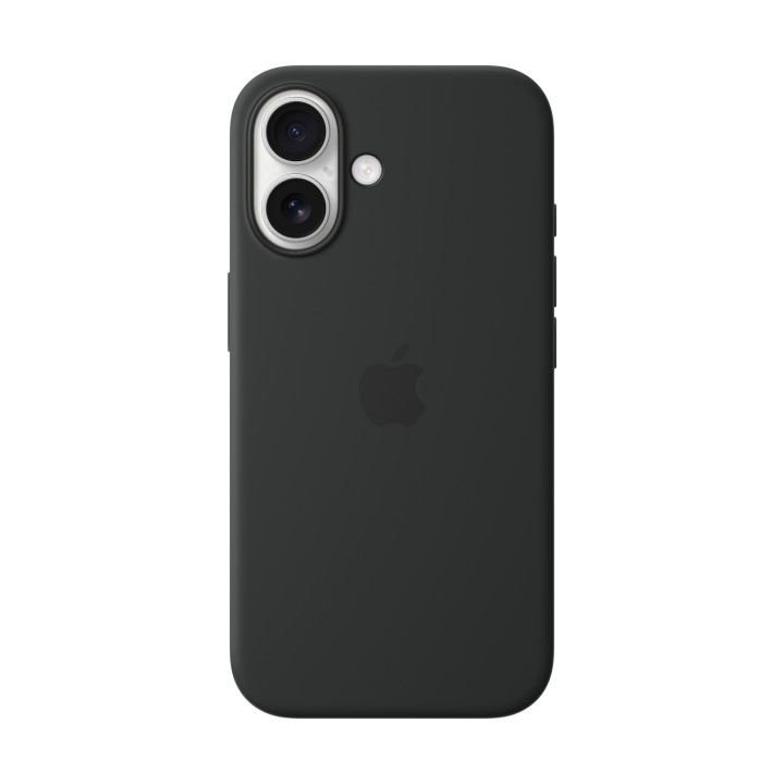 Apple Coque en silicone avec MagSafe pour iPhone 16 - Noir