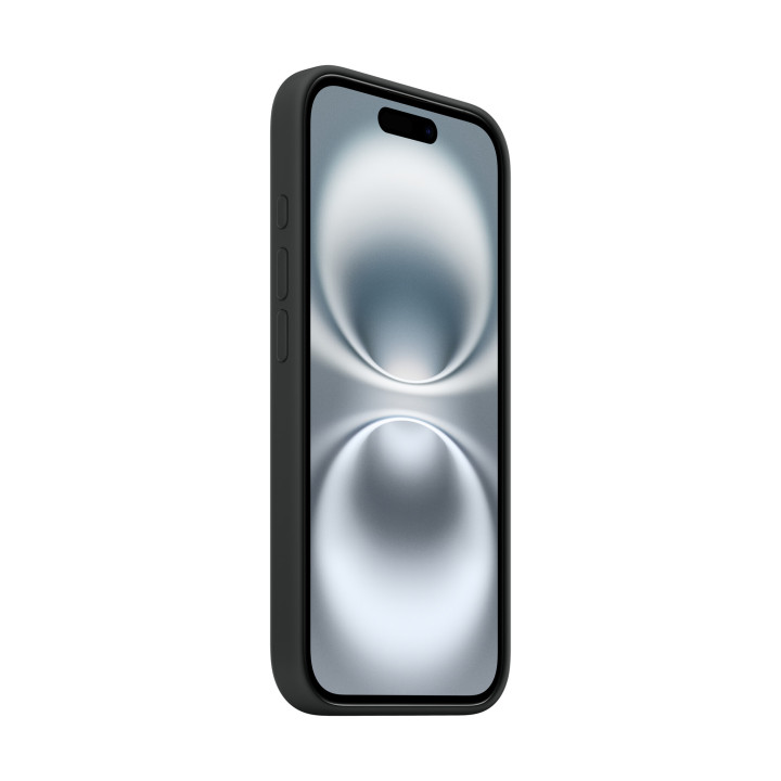 Apple Coque en silicone avec MagSafe pour iPhone 16 - Noir
