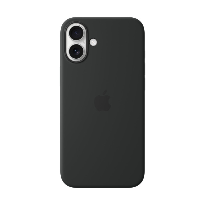 Apple Coque en silicone avec MagSafe pour iPhone 16 Plus - Noir