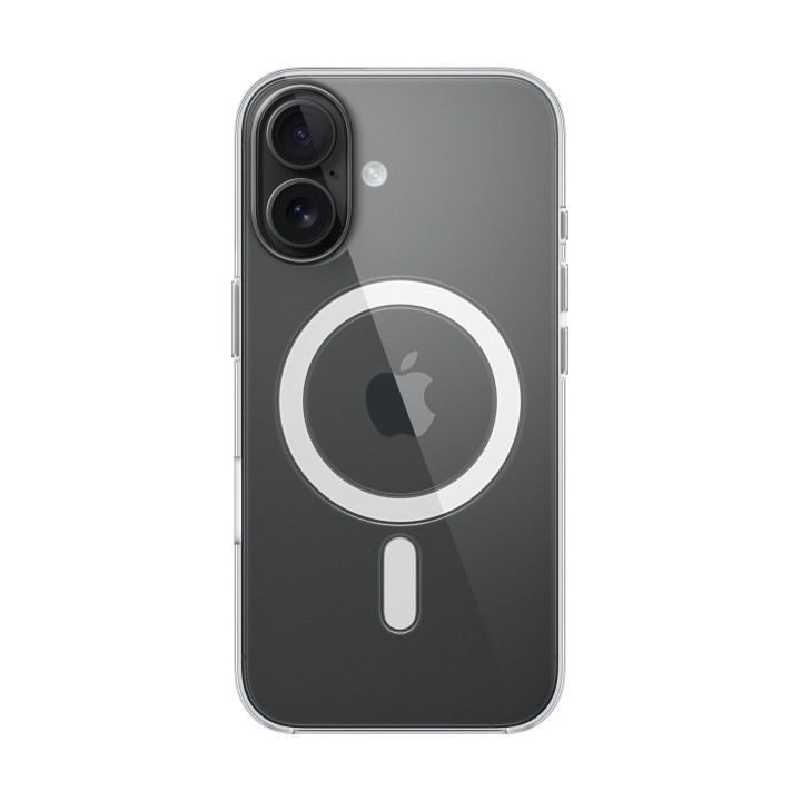 Apple Coque transparente avec MagSafe pour iPhone 16
