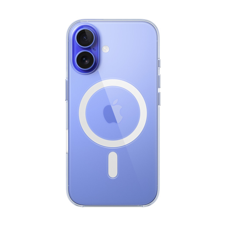 Apple Coque transparente avec MagSafe pour iPhone 16