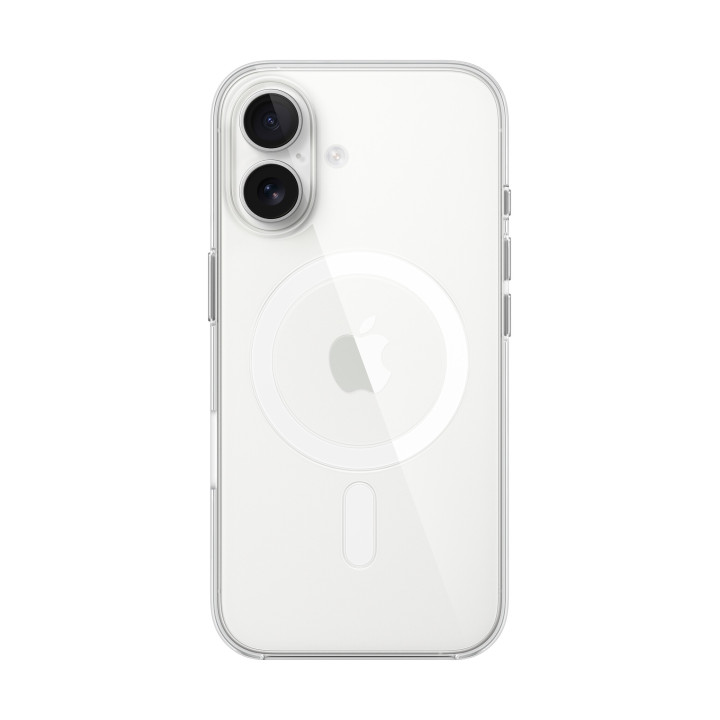 Apple Coque transparente avec MagSafe pour iPhone 16