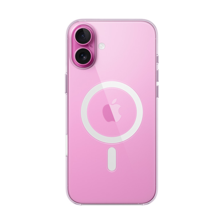 Apple Coque transparente avec MagSafe pour iPhone 16 Plus