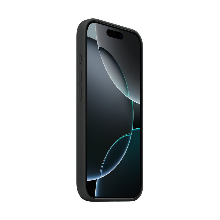 Apple Coque en silicone avec MagSafe pour iPhone 16 Pro - Noir