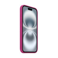 Apple Coque en silicone avec MagSafe pour iPhone 16 - Fuchsia