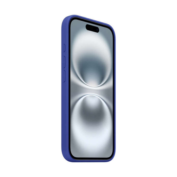 Apple Coque en silicone avec MagSafe pour iPhone 16 - Outremer
