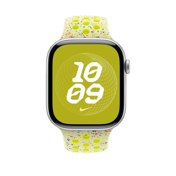 Apple MXU73ZM/A accessoire intelligent à porter sur soi Bande Jaune Fluoroélastomère