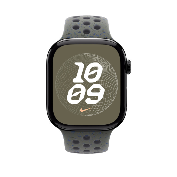 Apple MYLE3ZM/A accessoire intelligent à porter sur soi Bande Kaki Fluoroélastomère